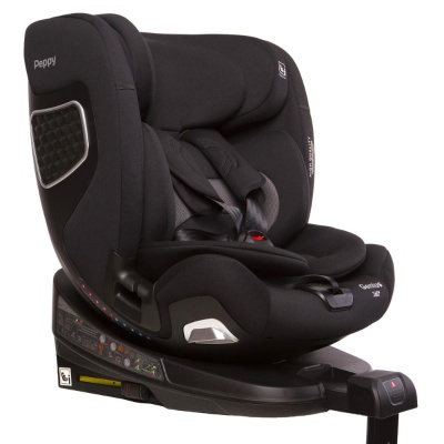Автокресло Peppy Genius I-Size black 01
